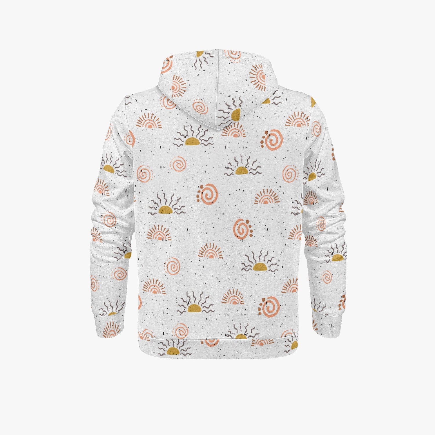 Blossom & Pattern Aop Unisex Hoodie