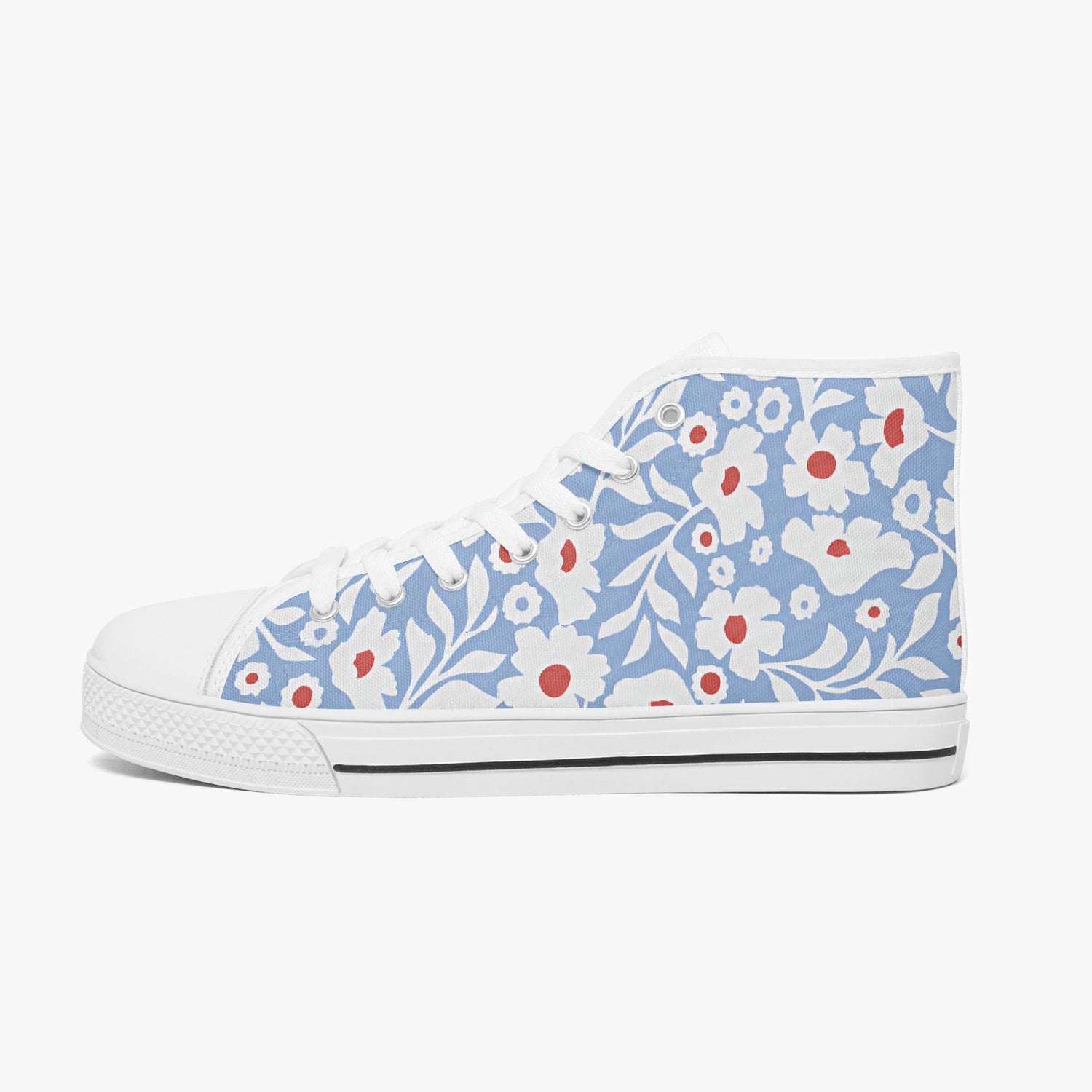 Blossom & Pattern high top sneakers