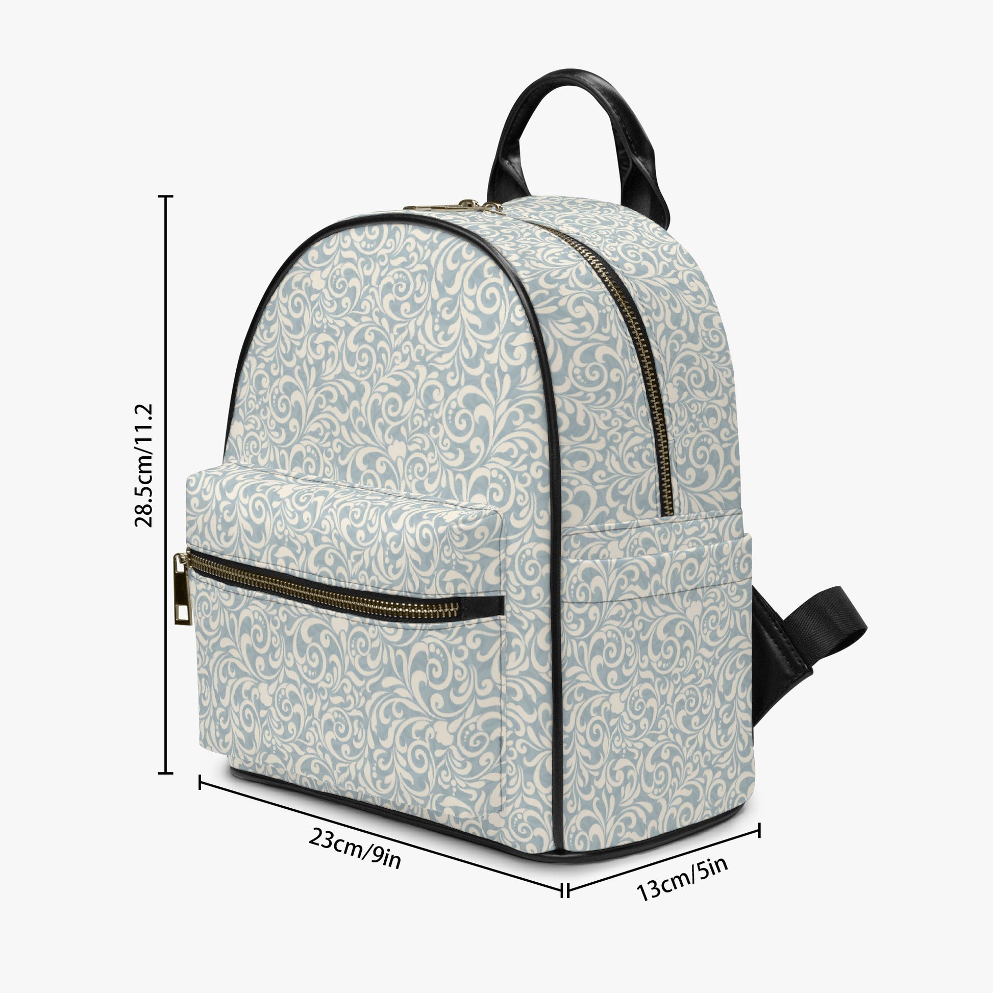 Whispering Willows Mini Backpack: A Delicate Swirl of Style