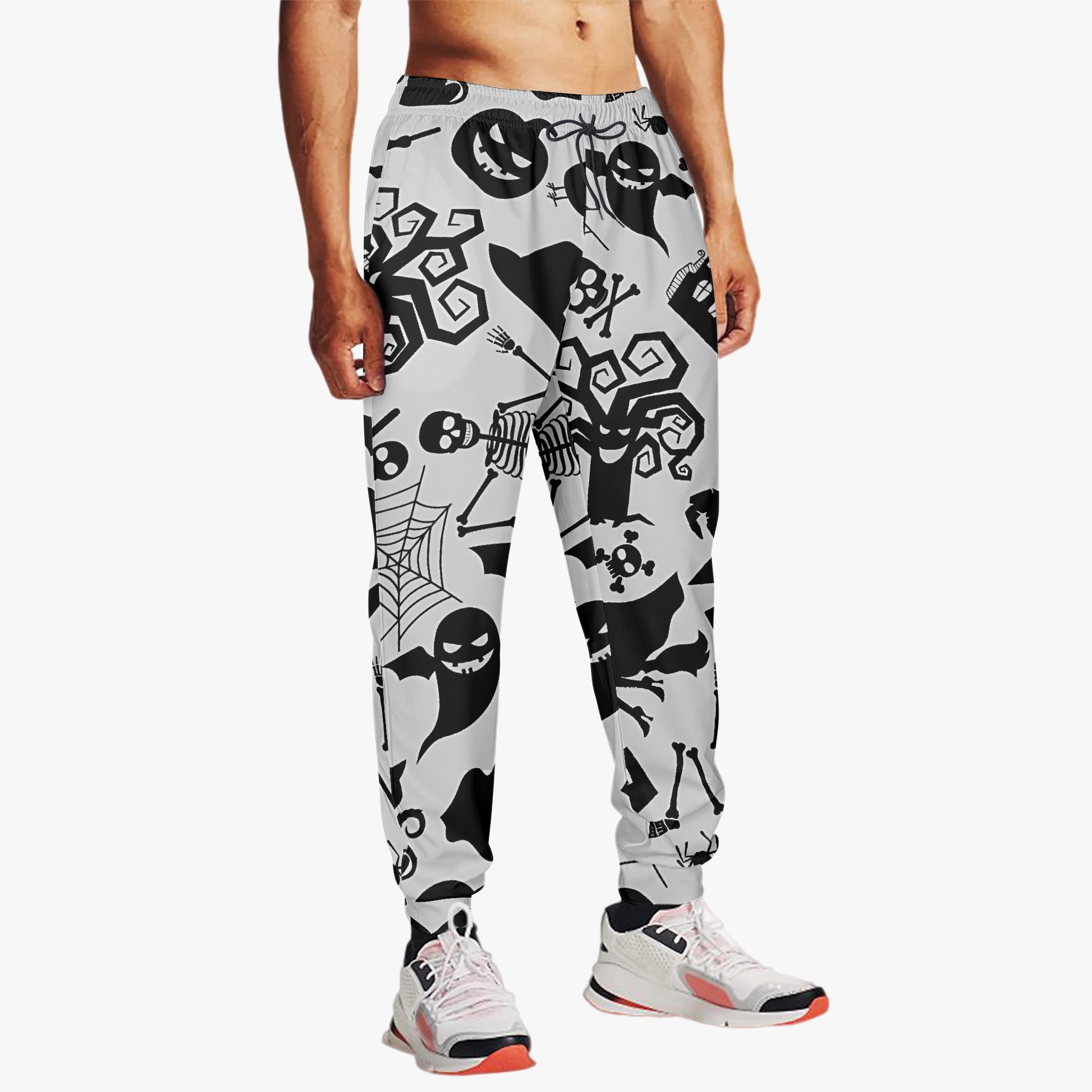 Spooktacular All-Over Print Halloween Joggers