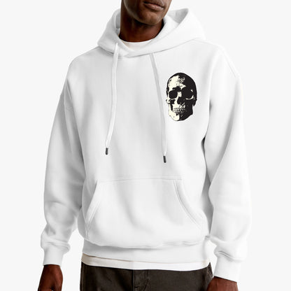 Motion Skull Hoodie – Minimalist Gothic Skull Design