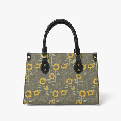 Women's Sunflower Print Handbag - Stylish & Versatile Tote Bag