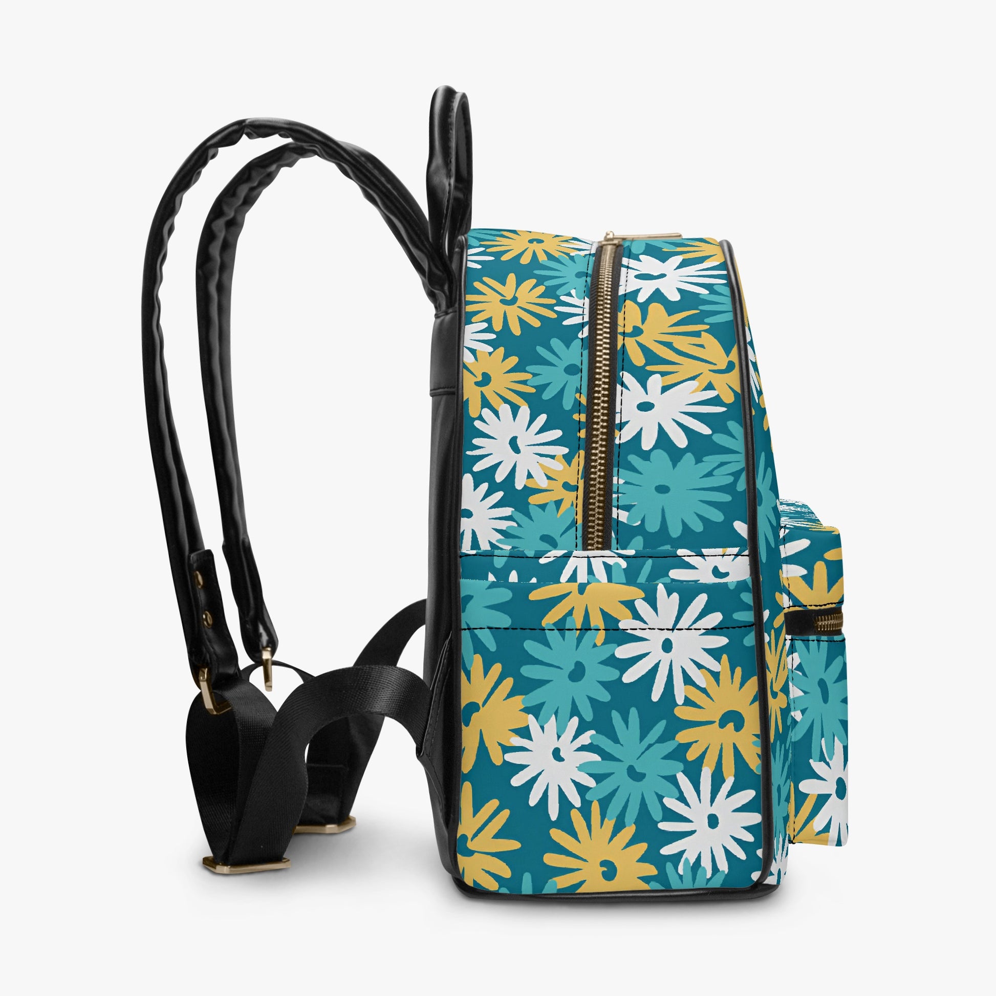 Sunny Blooms Mini Backpack: A Burst of Floral Fun