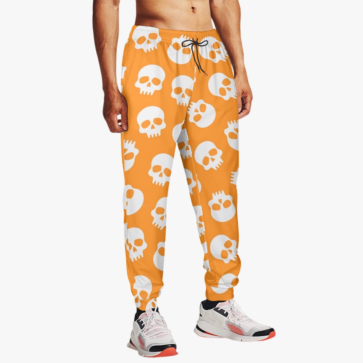 Day of the Dead Vibes: All-Over Print Skull Joggers