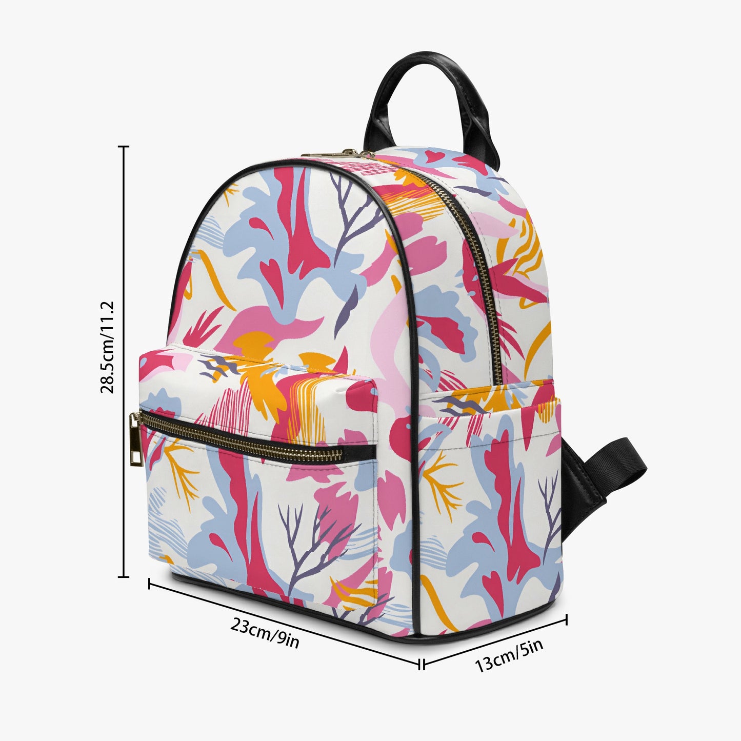 Coastal Breeze Mini Backpack: Seaside Serenity