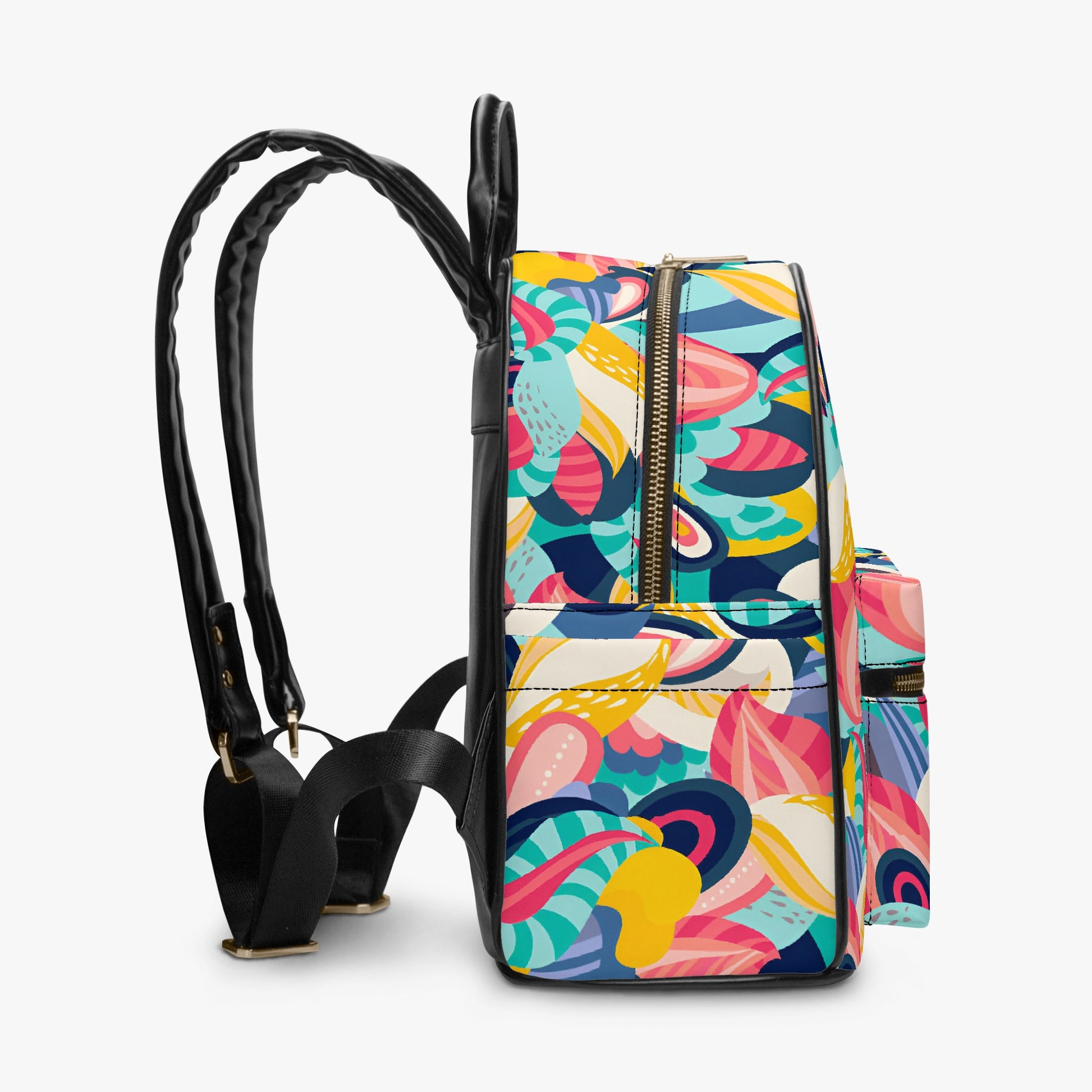 Kaleidoscope Dreams Mini Backpack: A Whirlwind of Color