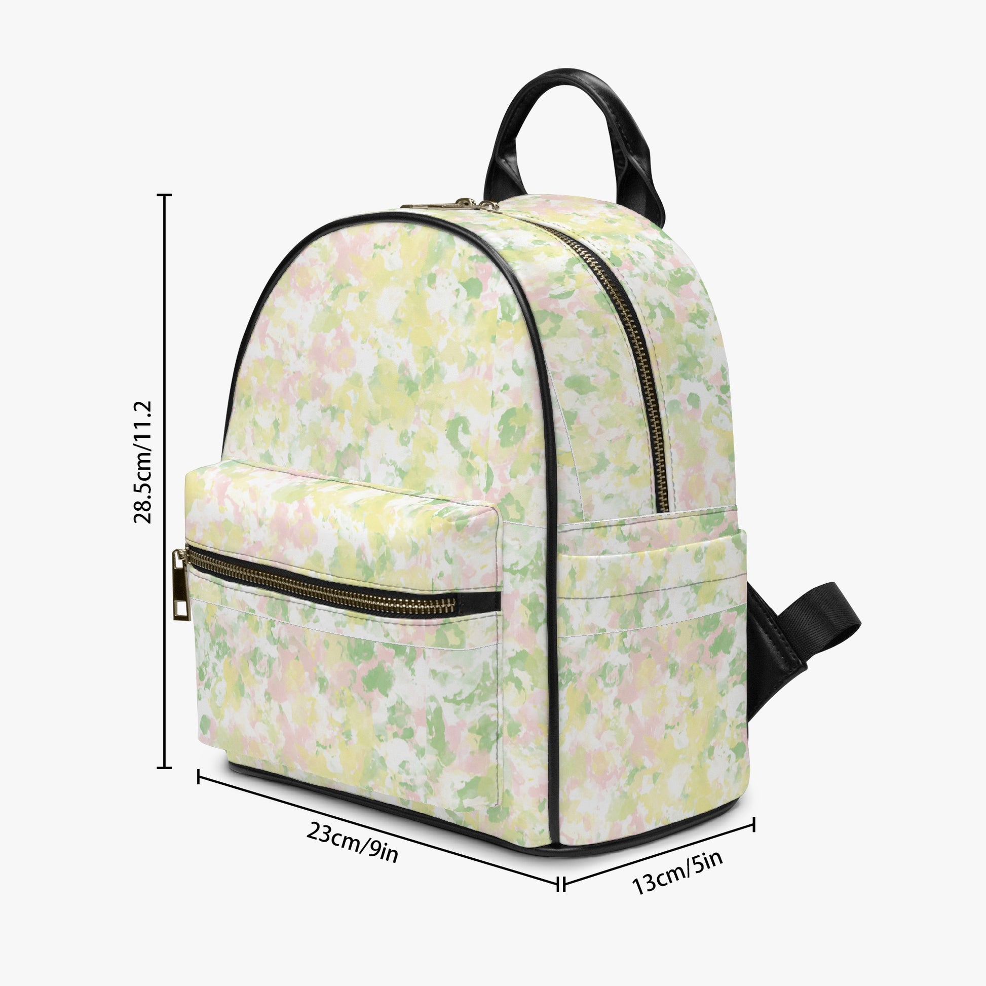 Spring Haze Mini Backpack: A Watercolor Dream