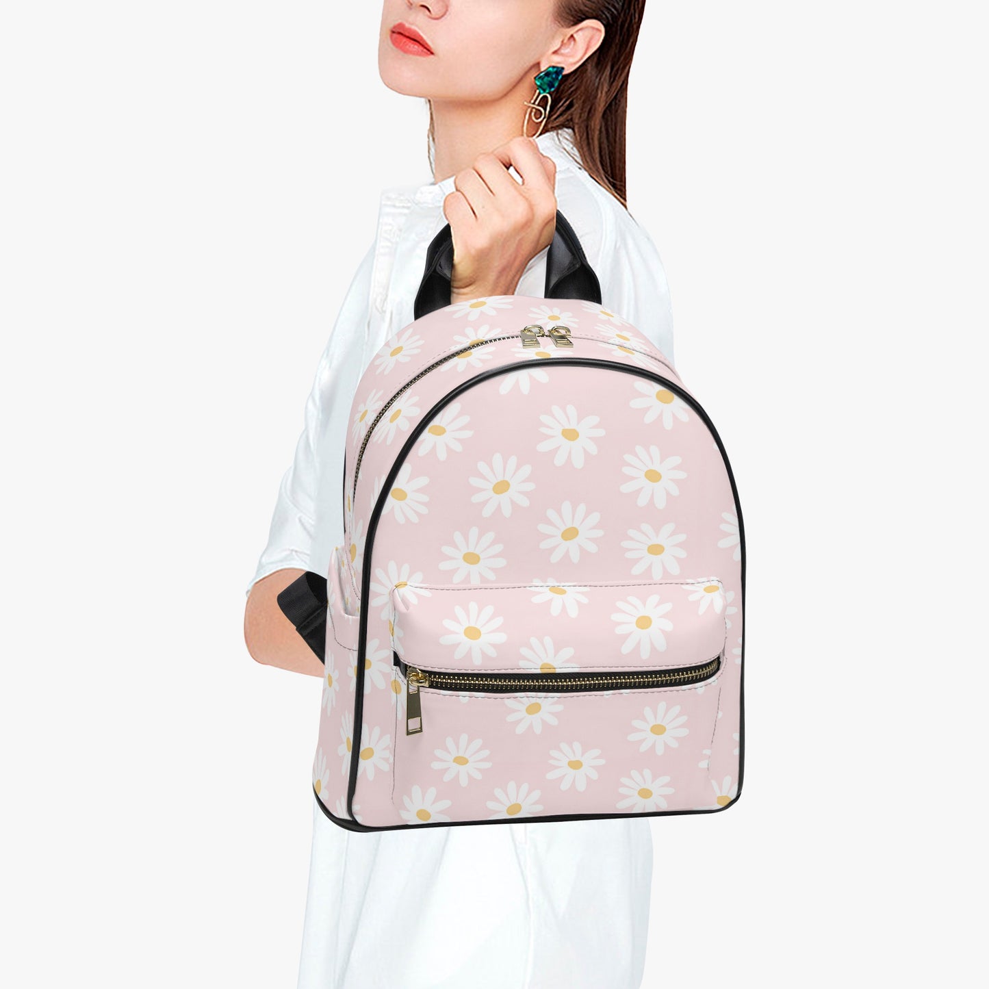 Daisy Dreams Mini Backpack: Sweet Springtime Blooms