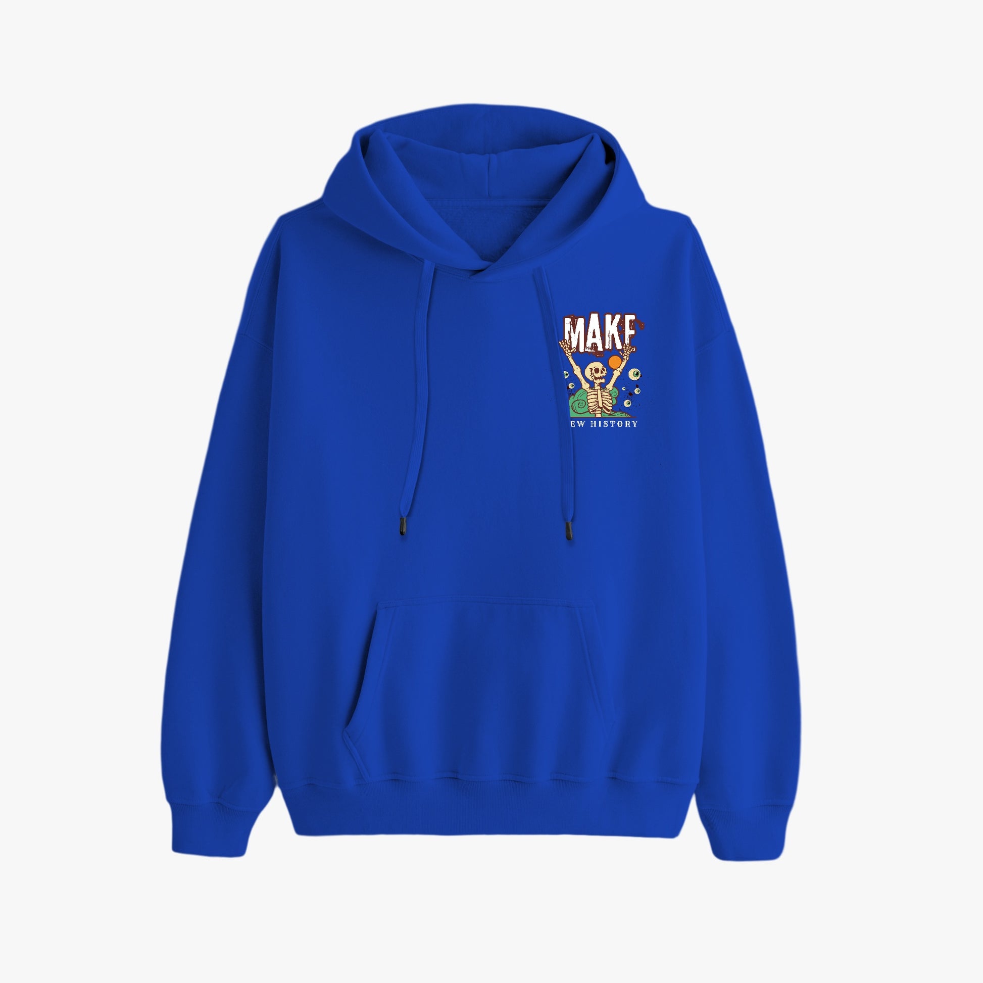 Make New History Hoodie – Bold Skeleton Art with Eye-Catching Graphic