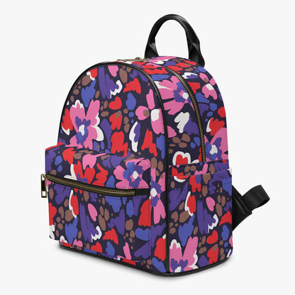 Bold Bloom Mini Backpack: A Vibrant Floral Statement