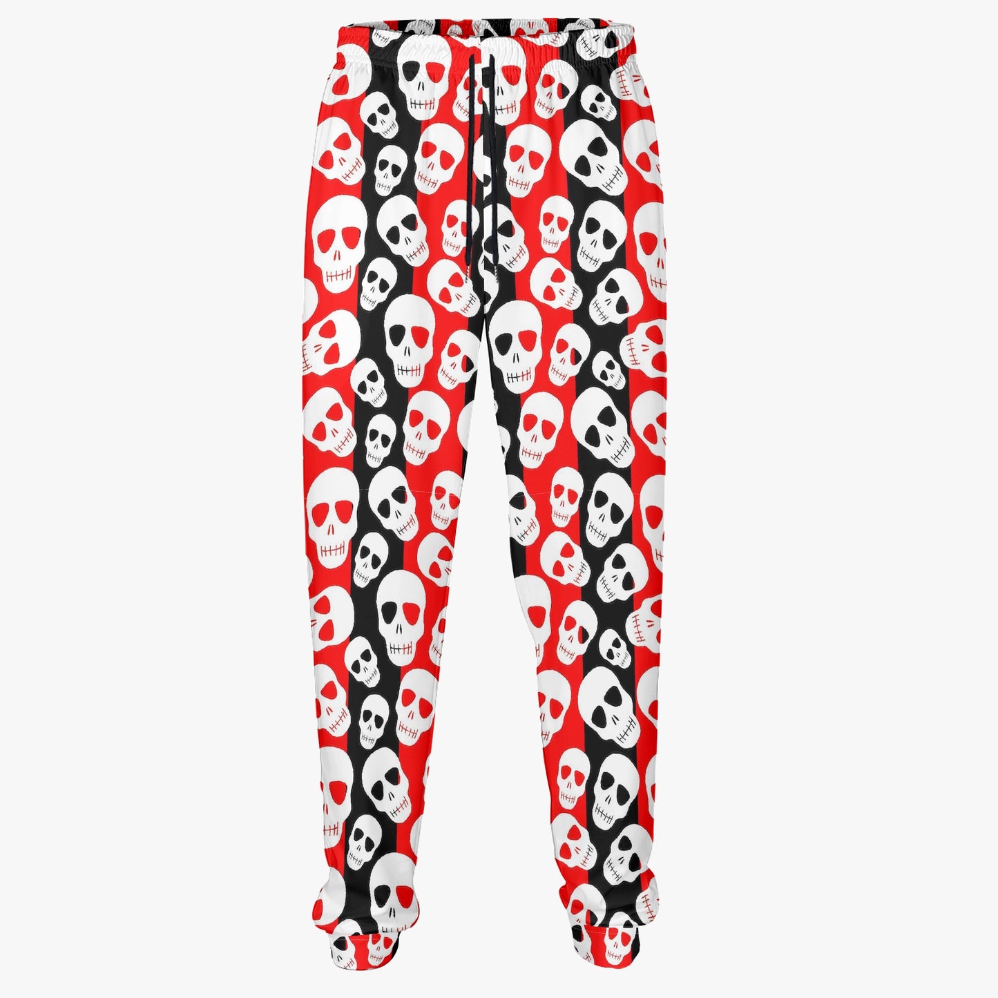 Rock On: Skull and Stripes All-Over Print Joggers