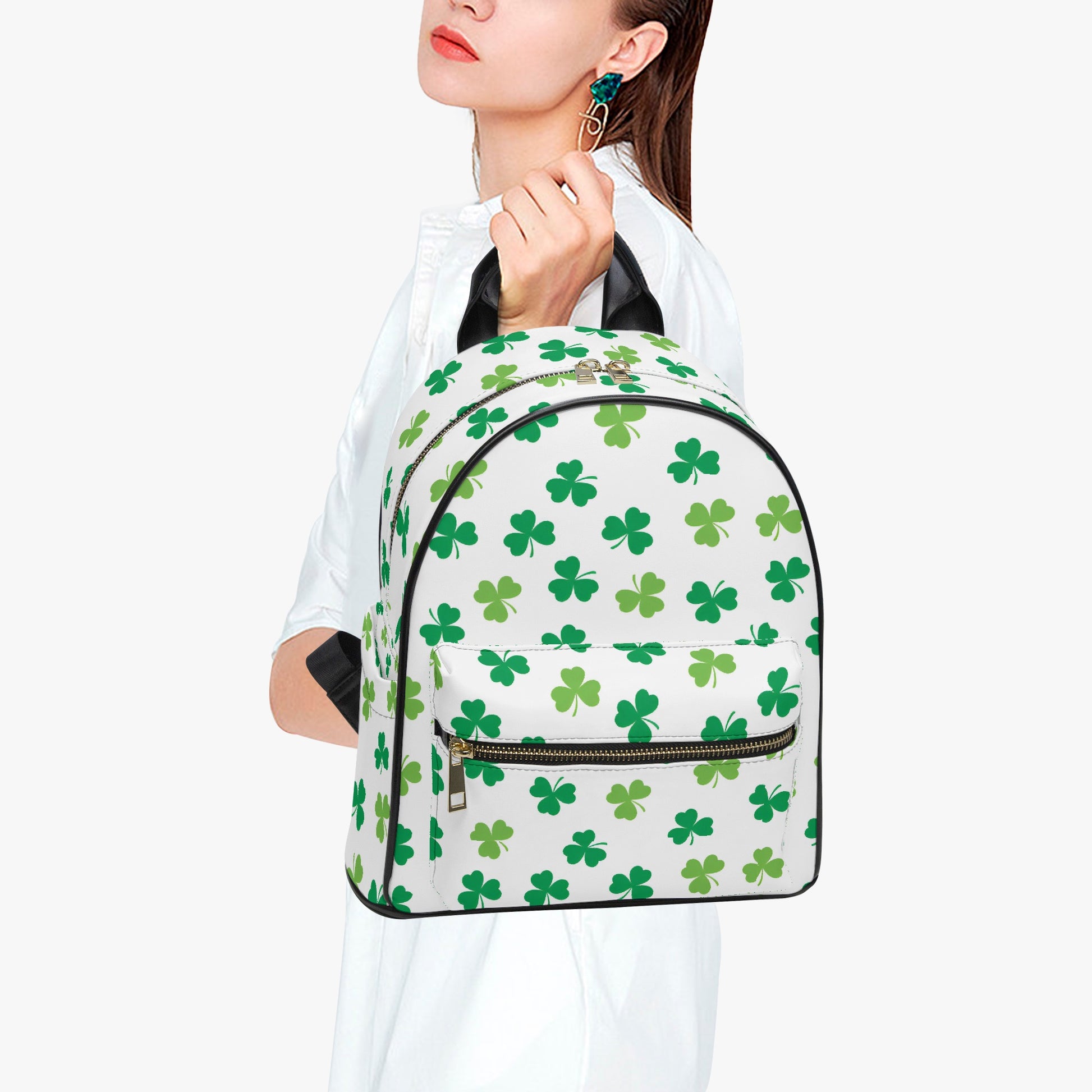 Lucky Charm Backpack: St. Patrick's Day Style on the Go