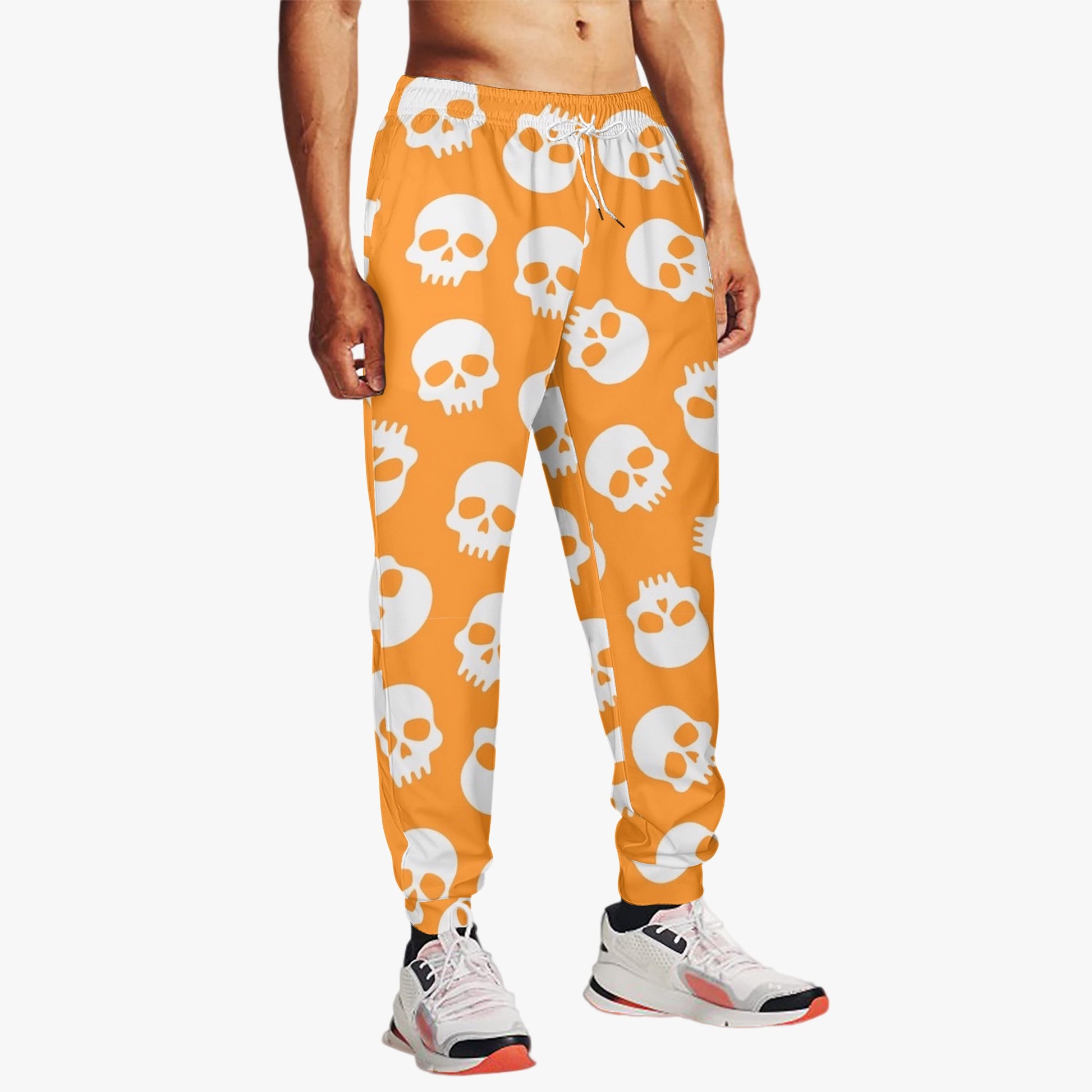 Day of the Dead Vibes: All-Over Print Skull Joggers