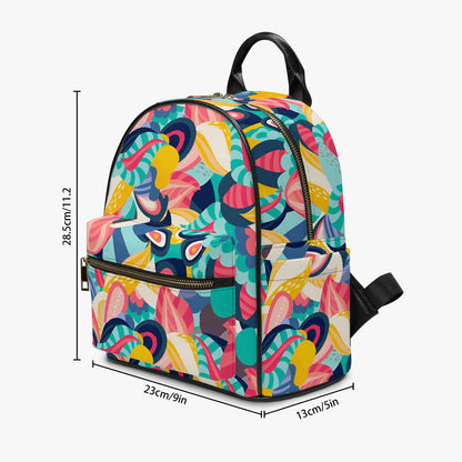 Kaleidoscope Dreams Mini Backpack: A Whirlwind of Color