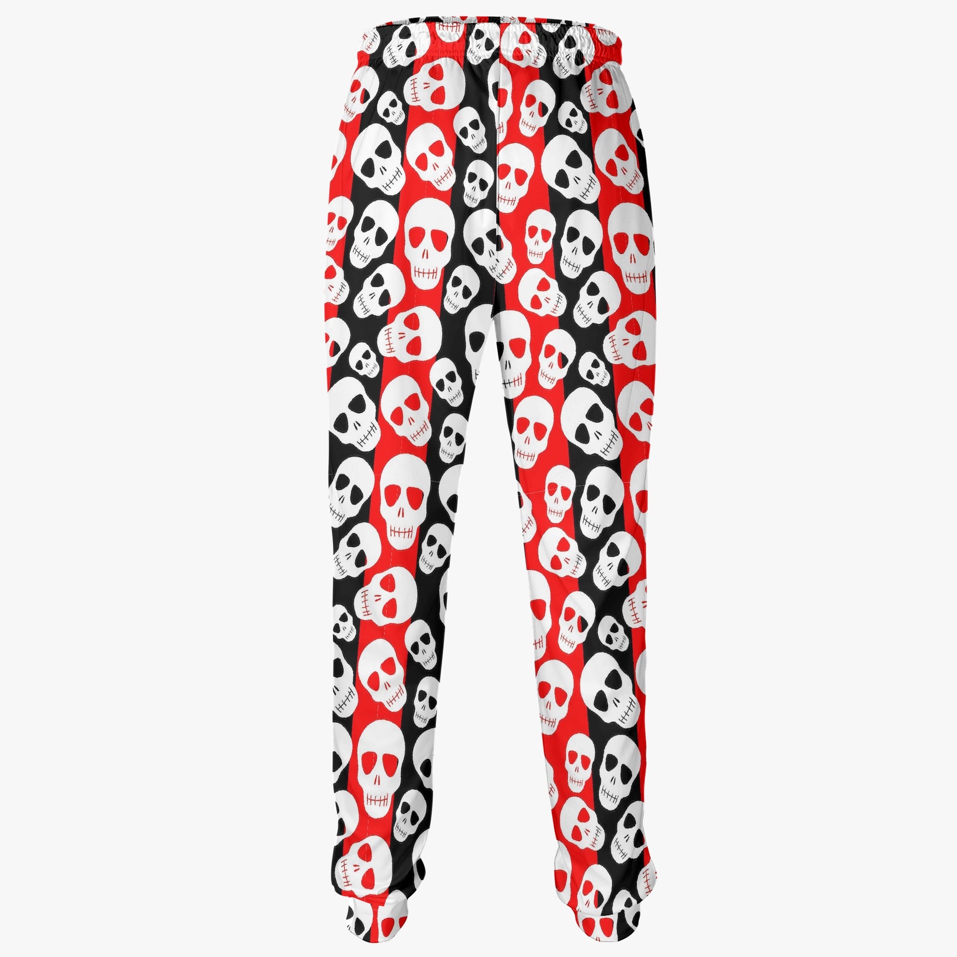 Rock On: Skull and Stripes All-Over Print Joggers