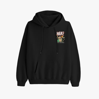 Make New History Hoodie – Bold Skeleton Art with Eye-Catching Graphic