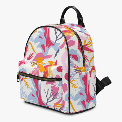 Coastal Breeze Mini Backpack: Seaside Serenity