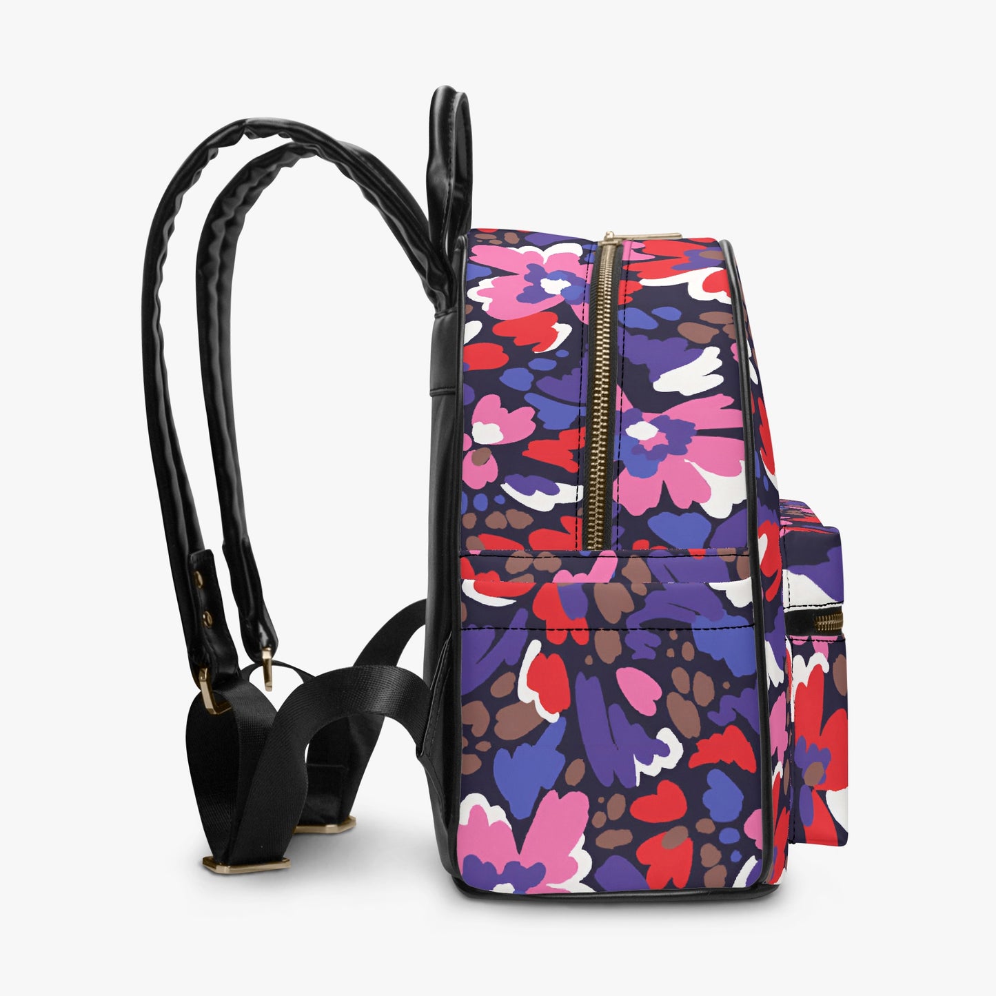 Bold Bloom Mini Backpack: A Vibrant Floral Statement