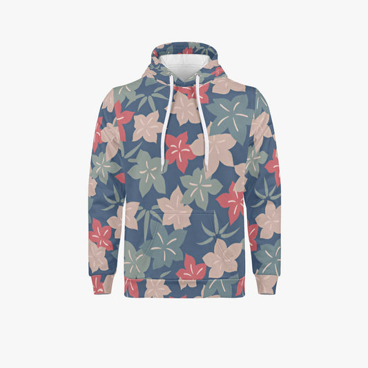 Falling Leaves Hoodie - Autumnal Print for Cozy Style