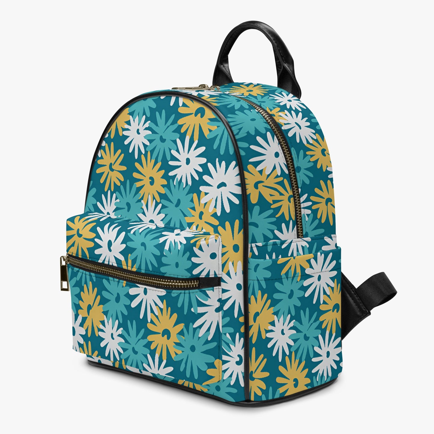 Sunny Blooms Mini Backpack: A Burst of Floral Fun